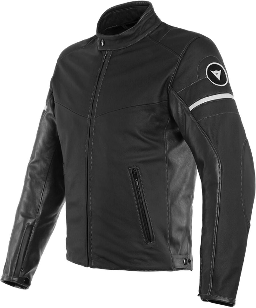 Dainese Saint Louis Veste en cuir de moto Noir taille : 48