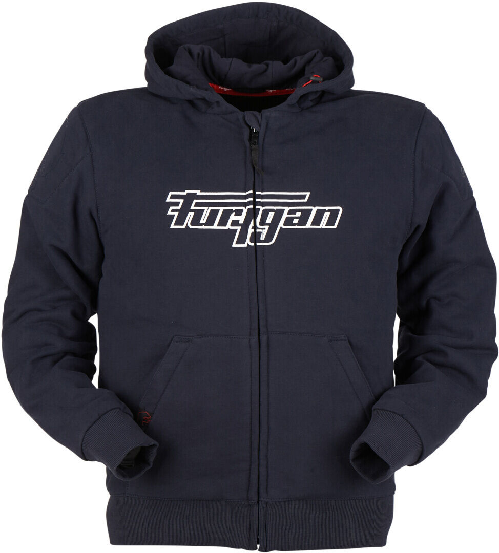 Furygan Luxio Evo Moto Zip Hoodie Bleu taille : S