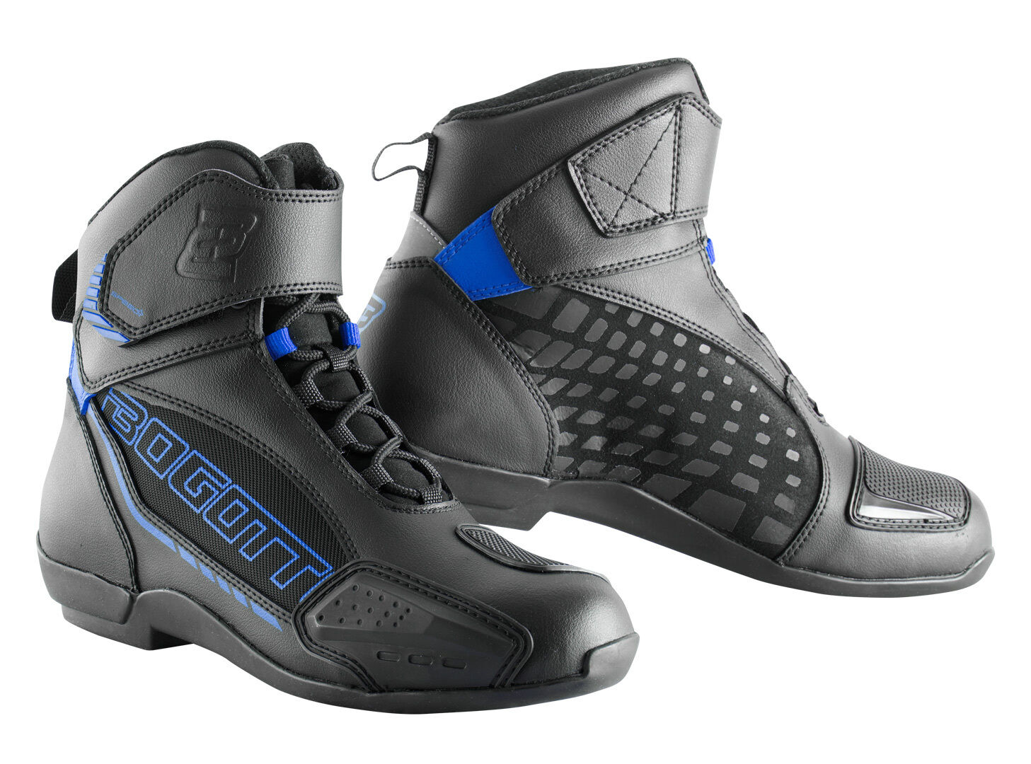 Bogotto GPX Chaussures de moto Noir Bleu taille : 44
