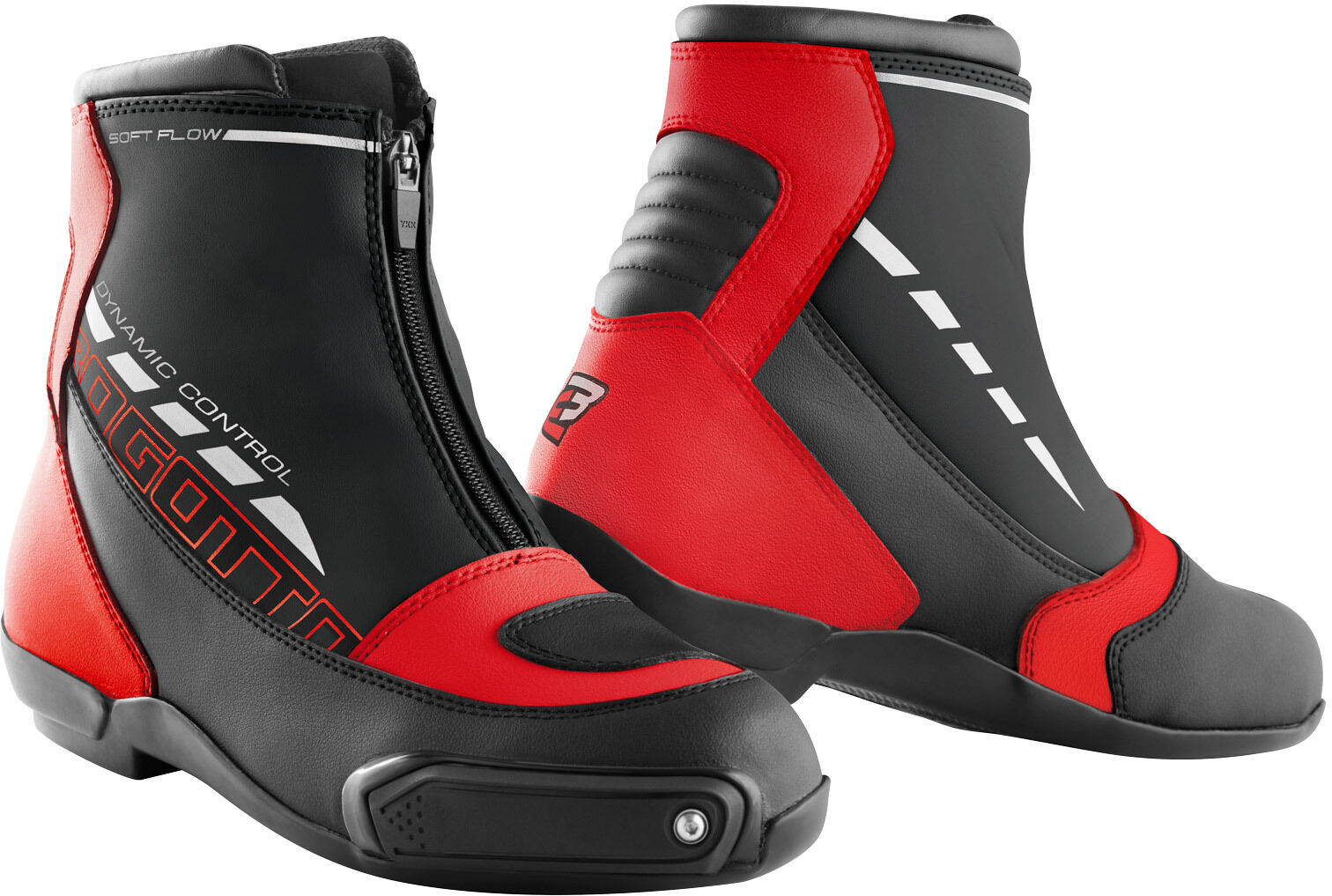 Bogotto Lap Chaussures de moto Noir Rouge taille : 36