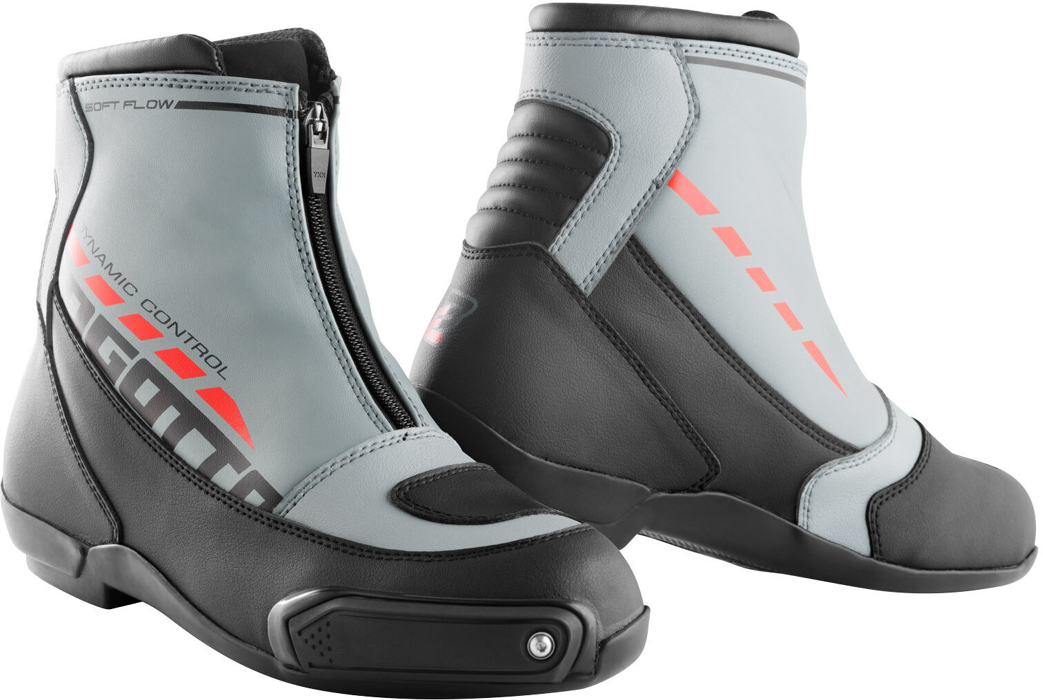 Bogotto Lap Chaussures de moto Gris Rouge taille : 37