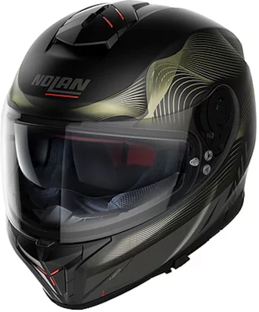 Nolan N80-8 Powerglide N-Com Casque Noir Or taille : 2XL