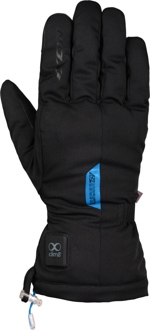 Ixon IT Yasur Gants de moto chauffants Noir Bleu taille : L