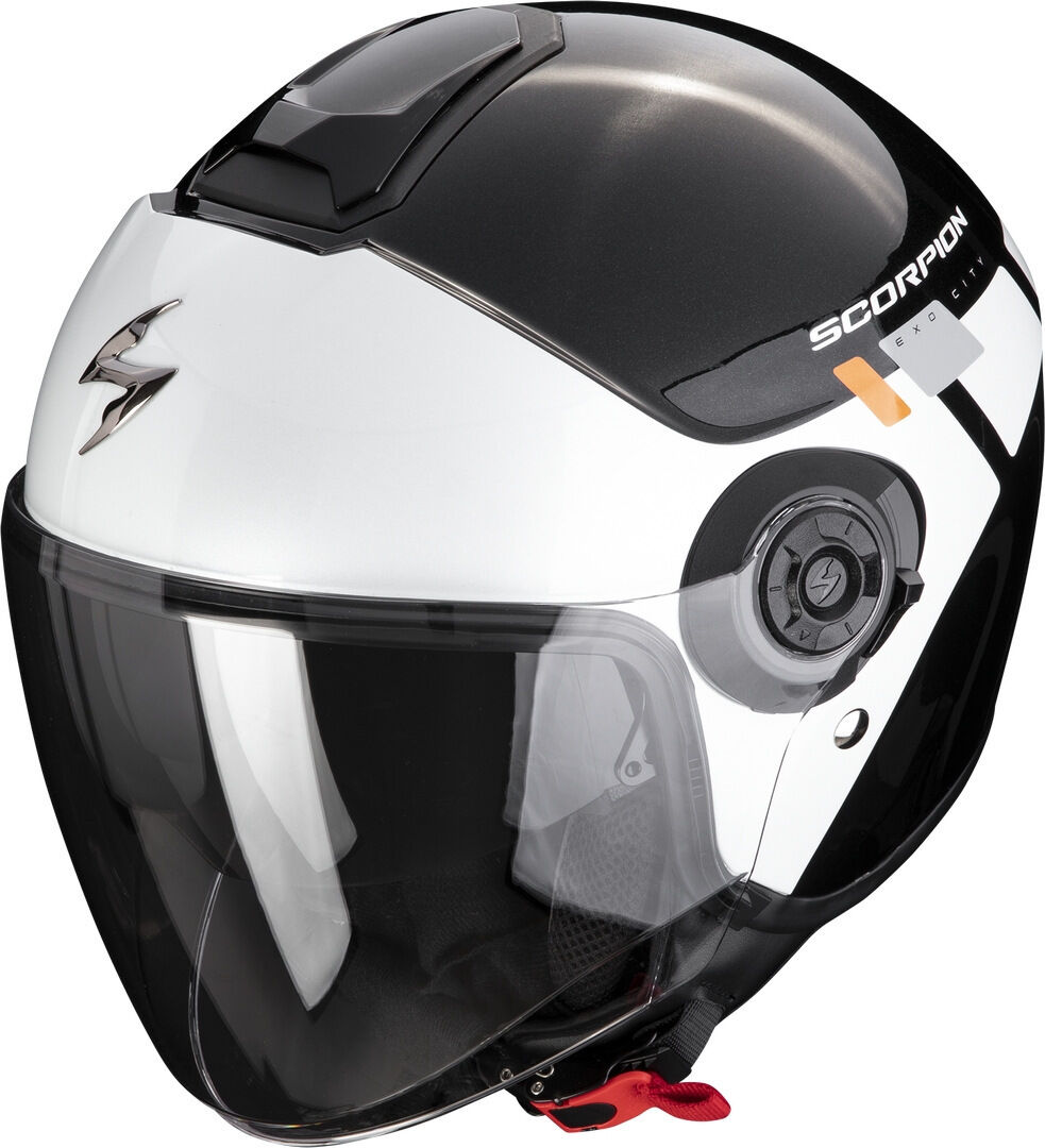 Scorpion Exo-City II Mall Casque Jet Noir Blanc taille : XS 54 55