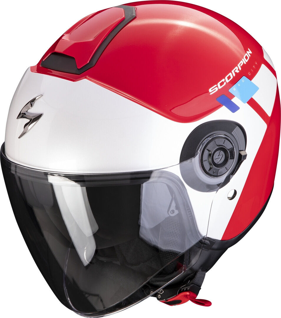 Scorpion Exo-City II Mall Casque Jet Blanc Rouge taille : XS 54 55