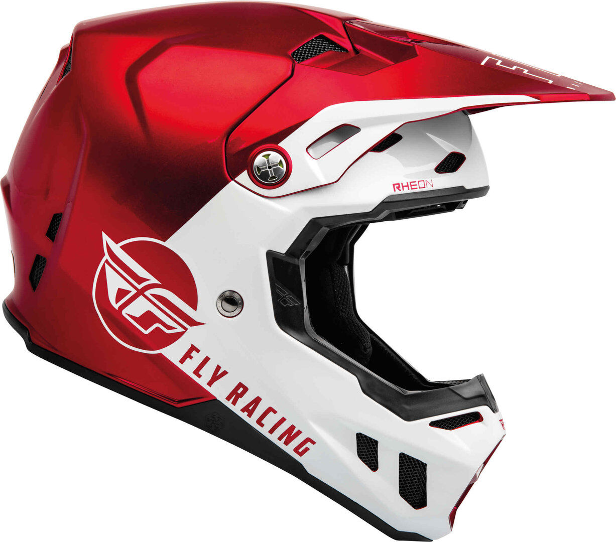 Fly Racing Formula CC Centrum Casque de motocross Blanc Rouge taille : XL