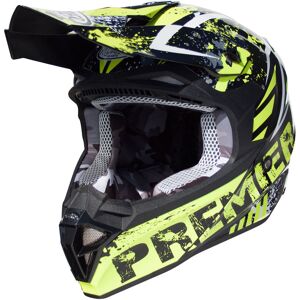 Premier Exige ZXY Casque de motocross Noir Vert taille : XL