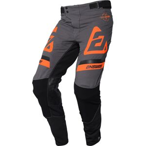 Answer Racing Answer Trinity Voyd Pantalon Motocross Noir Orange taille : 30