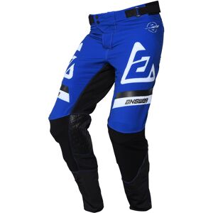 Answer Racing Answer Trinity Voyd Pantalon Motocross Noir Blanc Bleu taille : 30