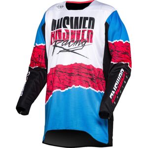 Answer Racing Answer Trinity Pro Glow Maillot motocross Noir Blanc Rose taille : S