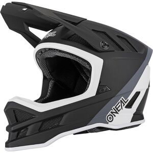 Oneal Blade Hyperlite Charger V.22 Casque de descente Noir Blanc taille : L