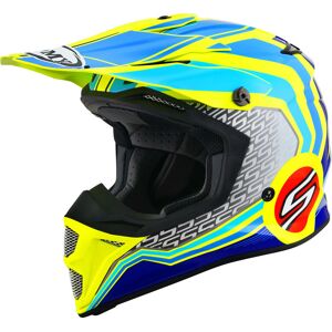 Suomy MX Speed Pro Forward Casque de motocross Bleu Jaune taille M