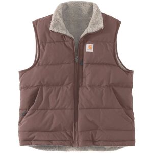 Carhartt Relaxed Midweight Utility Gilet pour dames Brun taille : XS