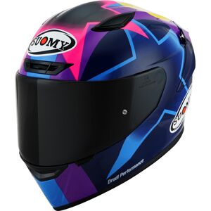 Suomy Track 1 Bastianini Replica 2023 Casque Noir Pourpre taille 2XL