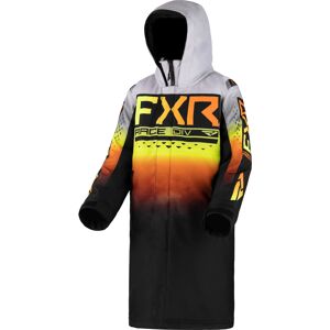 FXR Warm-Up 2023 Manteau de motoneige pour les jeunes Noir Gris taille : M