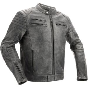 Richa Charleston Veste en cuir de moto Gris taille 58