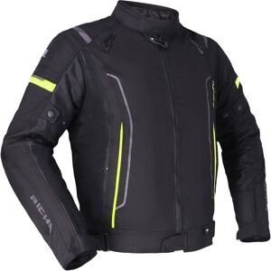 Richa Airstream 3 veste textile de moto impermeable Noir Jaune taille 4XL