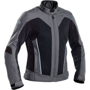 Richa Airstream-X impermeable a l?eau dames moto textile veste Noir Gris taille : 4XL