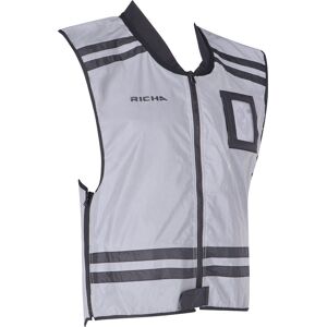 Richa Safety Flare Gilet de sÃ©curitÃ© Noir Argent taille : S M L