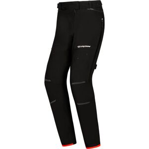 Ixon M Skd Pantalon textile impermeable a leau pour dames Noir Rouge taille M