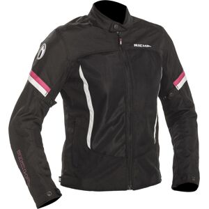 Richa Airbender Veste textile de moto pour dames Noir Rose taille : M