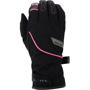 Richa Tina 2 impermeable a l?eau dames gants de moto Noir Rose taille : M