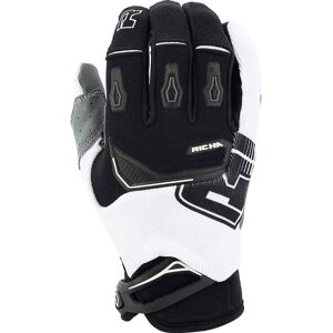 Richa Desert MX Gants de motocross perfores Noir Gris Blanc taille : L