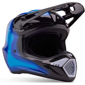 FOX V3 Volatile MIPS Casque de motocross Noir Bleu taille : S