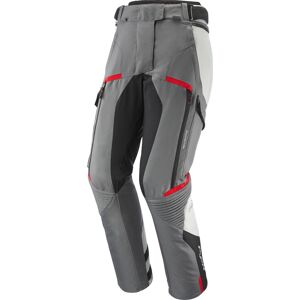 Ixon Midgard Impermeable Mesdames Motocycle Textile Pantalons Noir Gris Rouge taille XS