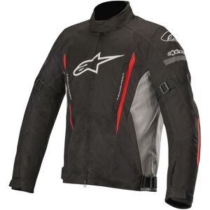 Alpinestars Gunner v2 Veste textile de moto imperméable Noir Rouge taille : 3XL - Publicité