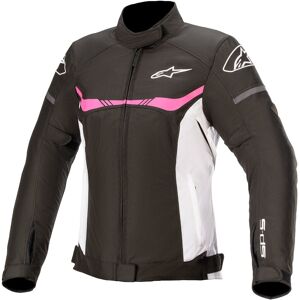 Alpinestars Stella T-SPS WP Veste textile de moto dames Noir Blanc Rose taille : S - Publicité