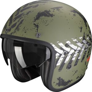 Scorpion Belfast Evo Nevada Casque Jet Vert Argent taille : XL - Publicité