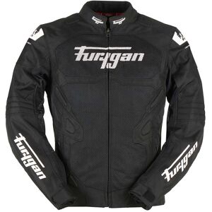 Furygan Atom Vented Evo Veste textile de moto perforée Noir Blanc taille : M - Publicité