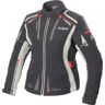 Büse Linda Veste textile de moto pour dames Noir Gris Rouge taille : 46