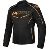 Ixon Flicker Veste textile de moto Noir Orange taille : S