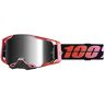 100% Armega Guerlin Lunettes de motocross Noir Rouge taille :