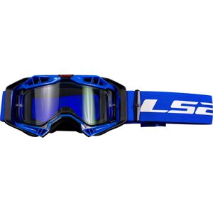 LS2 Aura Enduro Series Lunettes de motocross Bleu taille :