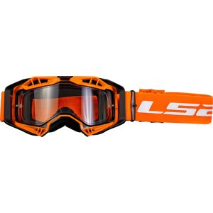 LS2 Aura Enduro Series Lunettes de motocross Orange taille :