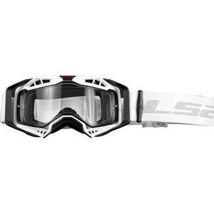 LS2 Aura Enduro Series Lunettes de motocross Blanc taille :