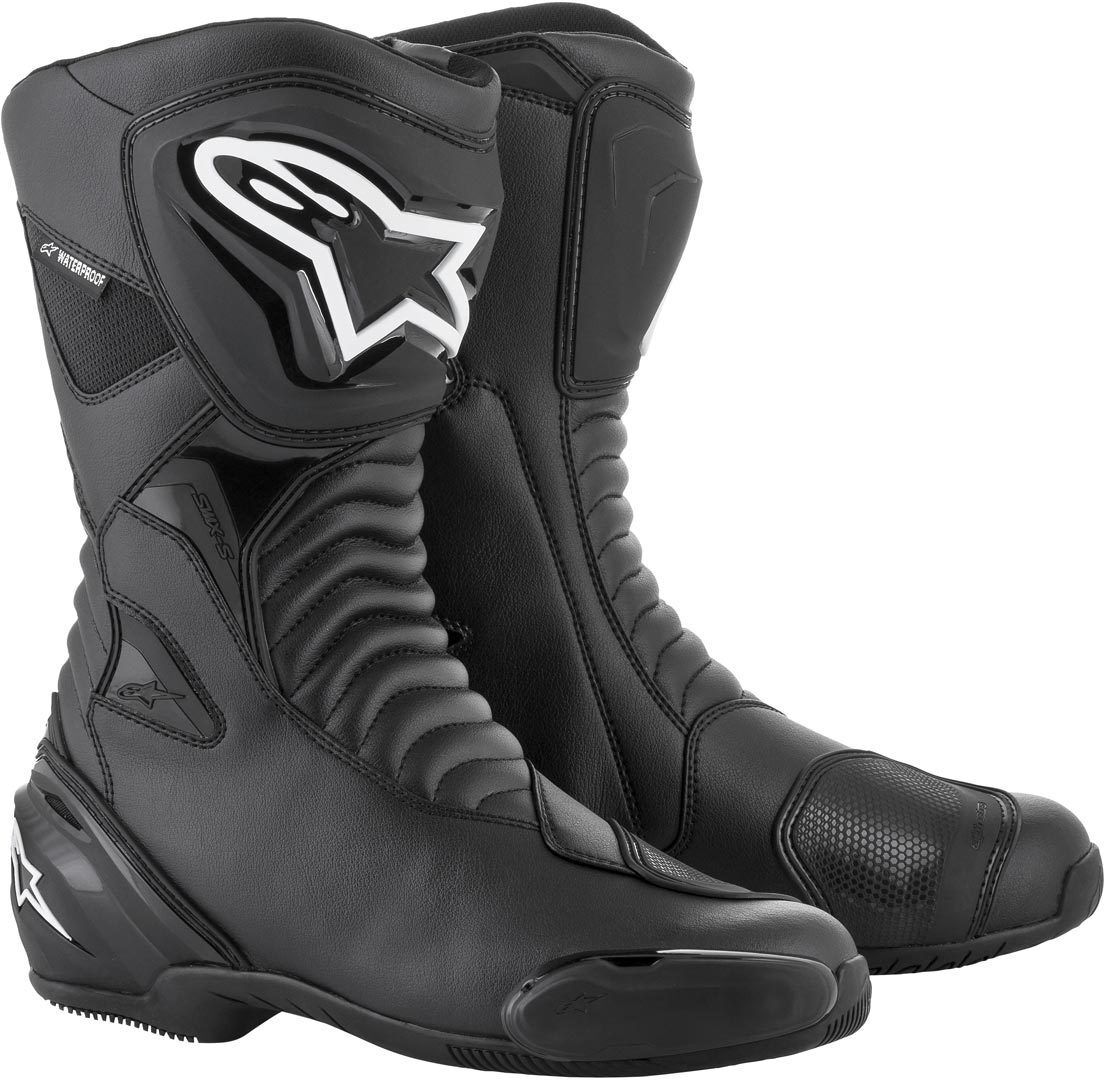 Alpinestars SMX S Waterproof Bottes de moto Noir taille : 47