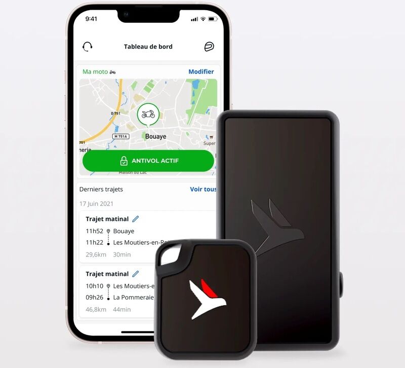 PEGASE Traceur GPS Flashbird Moto taille :