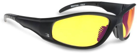 Bertoni AF152D Lunettes de soleil Noir Jaune taille : unique taille Bertoni AF152D Lunettes de soleil Noir Jaune taille : unique taille