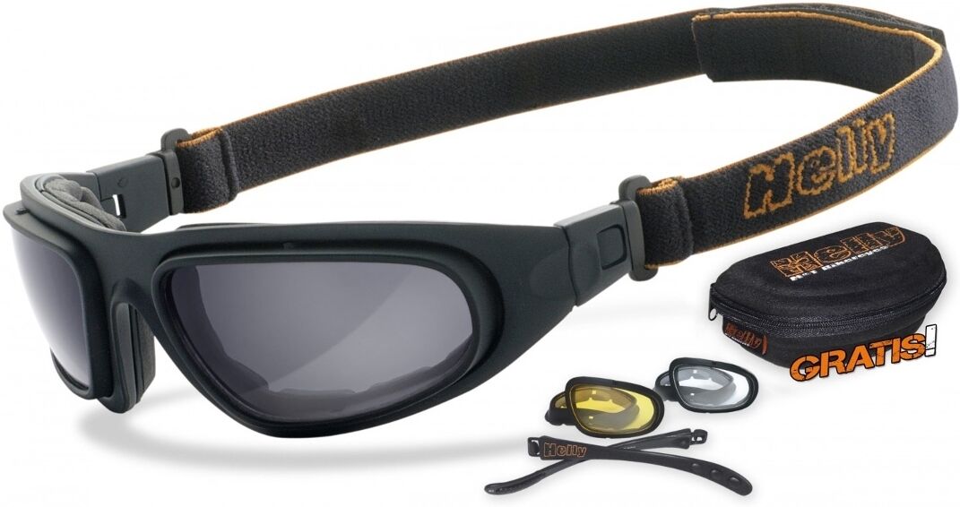 Helly Bikereyes Eagle US Lunettes de moto Noir taille : unique taille