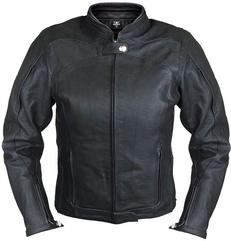 Bores Caroline Ladies Leather Jacket Waterproof Veste en cuir de dames Noir taille : 36 Bores Caroline Ladies Leather Jacket Waterproof Veste en cuir de dames Noir taille : 36