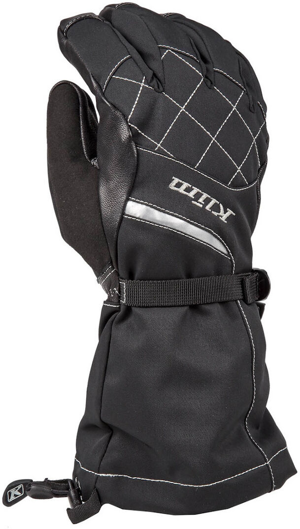 Klim Allure Gants pour dames noires Noir taille : L Klim Allure Gants pour dames noires Noir taille : L