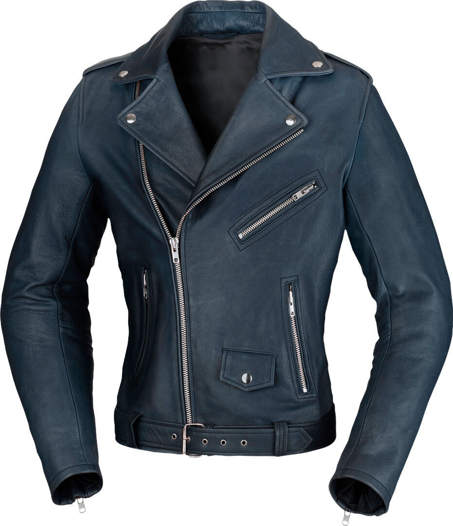 Büse Lancaster Veste en cuir de moto de dames Bleu taille : 38 Büse Lancaster Veste en cuir de moto de dames Bleu taille : 38
