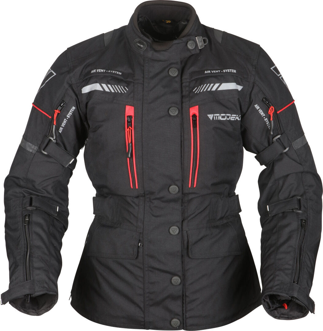 Modeka Winslow Veste textile de moto dames Noir taille : 36