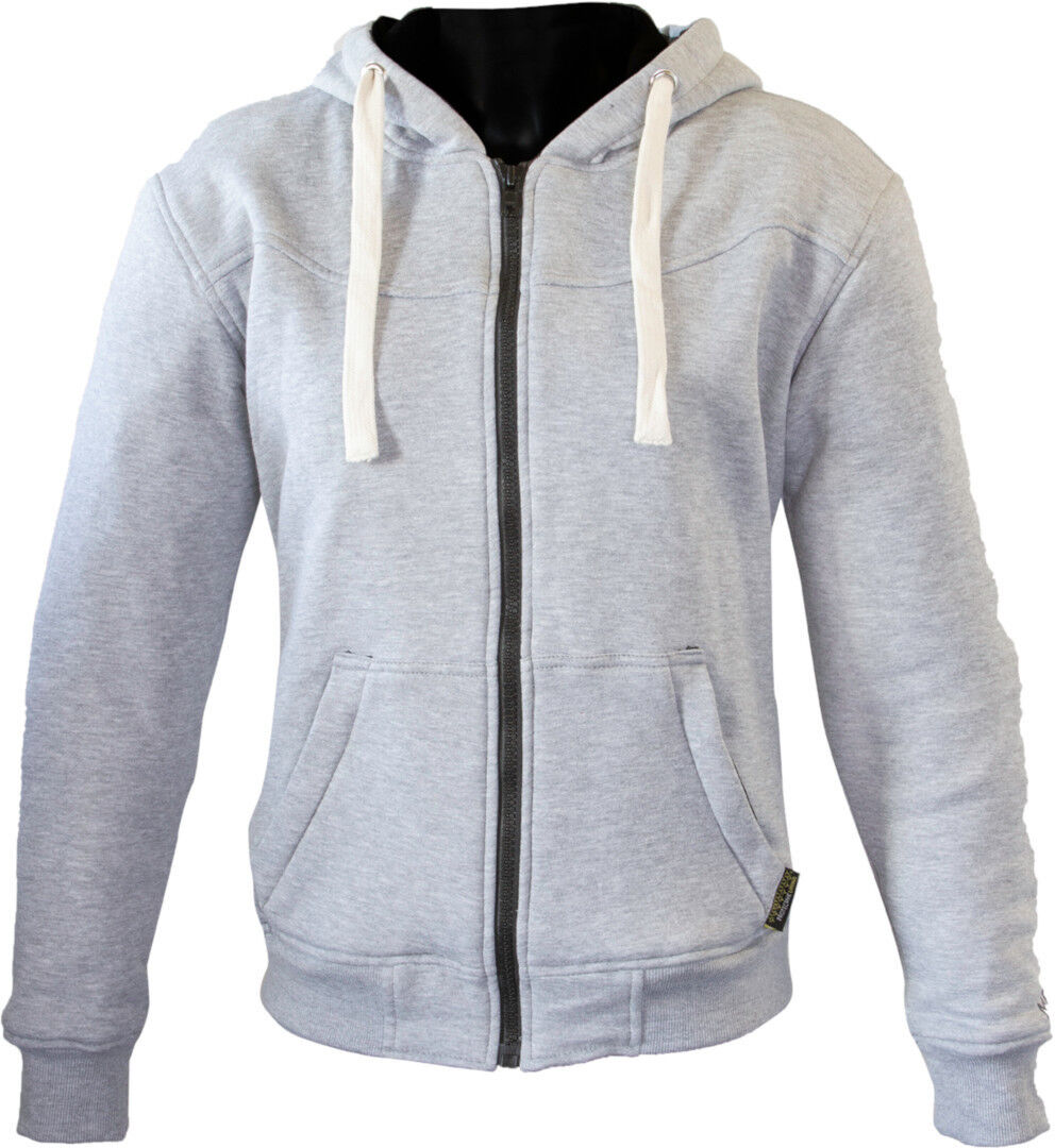 Merlin Vixen Hoodie de moto dames Gris taille : M Merlin Vixen Hoodie de moto dames Gris taille : M