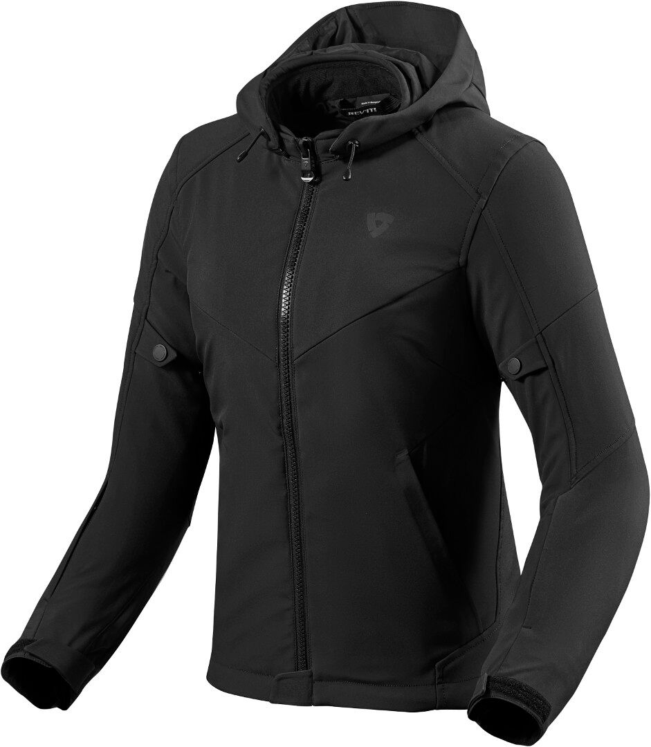 Revit Burn 2 Veste textile de moto de dames Noir taille : 44 Revit Burn 2 Veste textile de moto de dames Noir taille : 44
