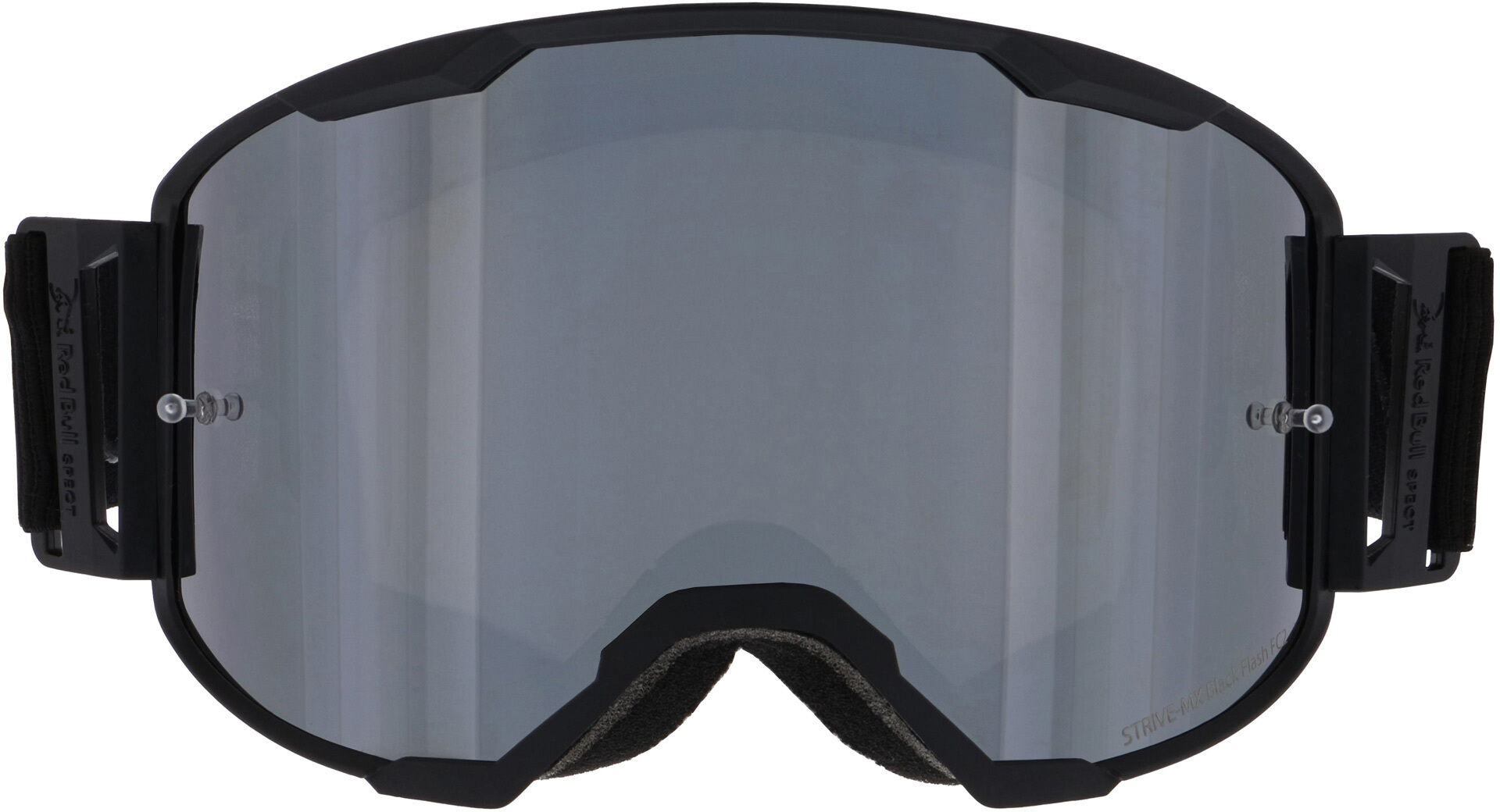 Red Bull SPECT Eyewear Strive 003 Lunettes de motocross Noir taille : unique taille